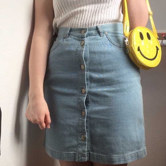 Buttondown Corduroy Skirt