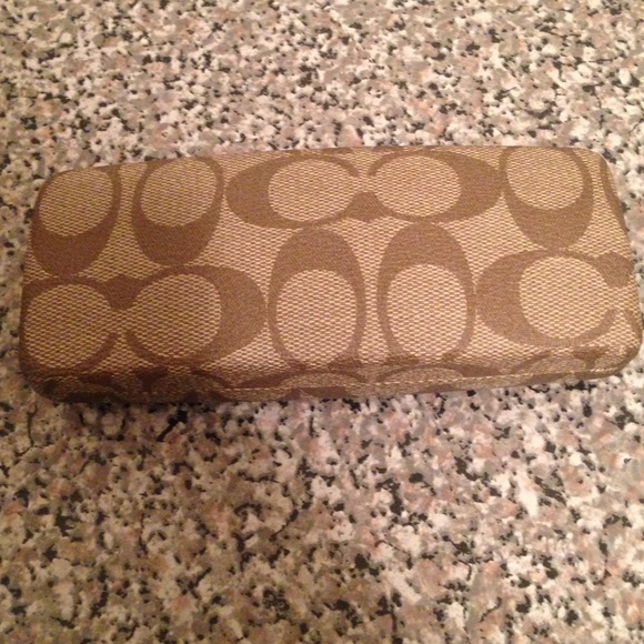 Coach Signature Eyeglasses Case