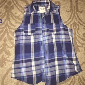 Abercrombie and Fitch flannel