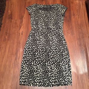Banana Republic Black & White Dress