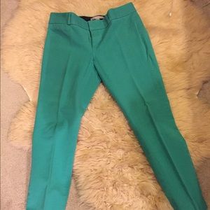 Banana Republic Sloan Fit Green Pant