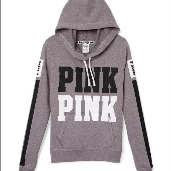 Victoria's Secret Pink Perfect Pullover Grey