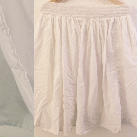 Merona White Poofy Skirt