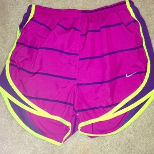 Nike Purple/Pink Tempo Running Shorts