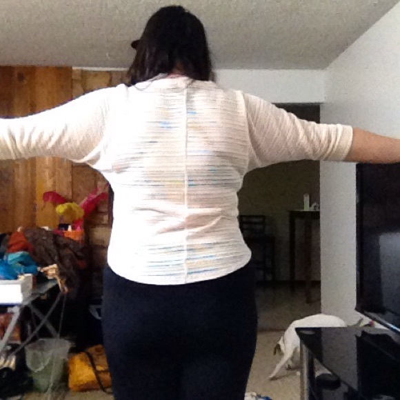 Aztec Knit Print Top - Picture 3 of 4