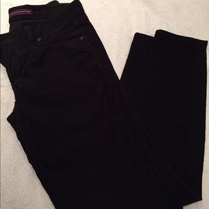 Tommy black corduroy