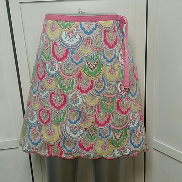 J Crew Multicolored Skirt
