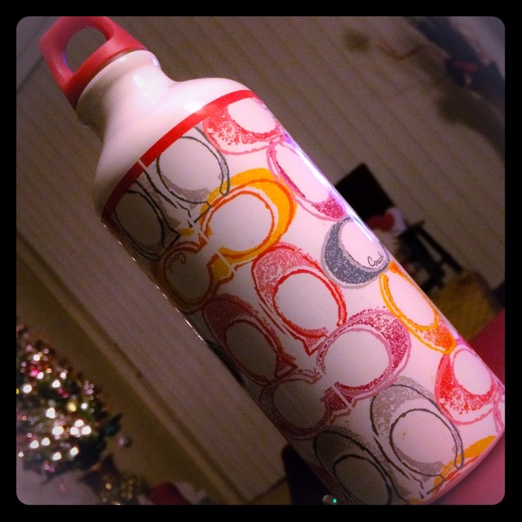 Coach water bottle
