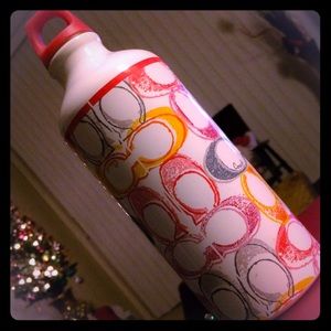 Coach water bottle