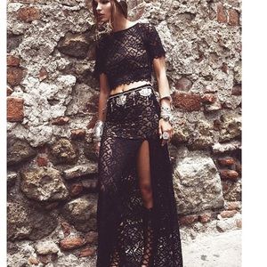 For love and lemons buenos noches skirt