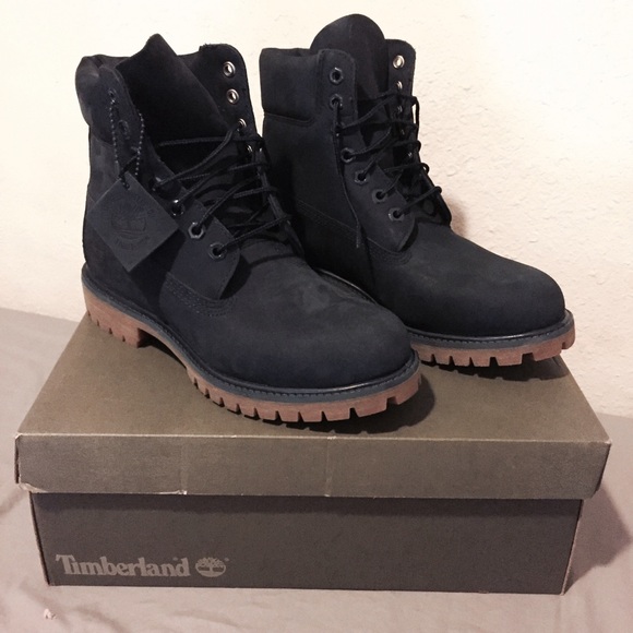 Timberland Shoes - Navy Blue Timberlands