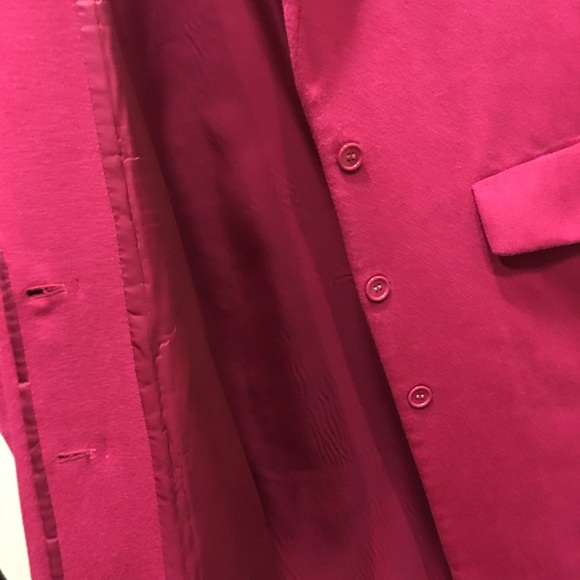 Pink wool coat - Picture 2 of 4