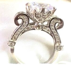 Reduced!! luxury handmade queen wedding ring