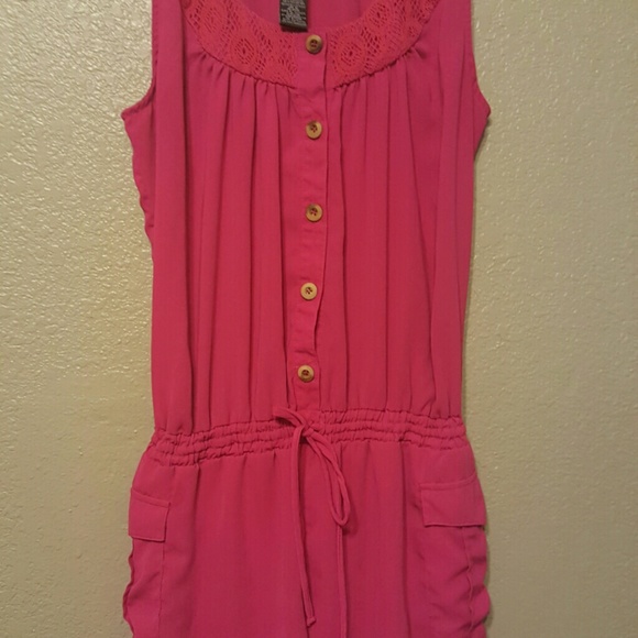 Pink romper