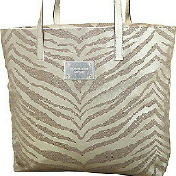 Gold Michael Kors bag