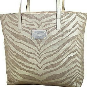 Gold Michael Kors bag
