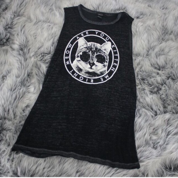 ❗️SOLD❗️Kitten Muscle Tank - Picture 1 of 2