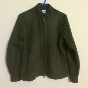 Columbia fleece zip up jacket