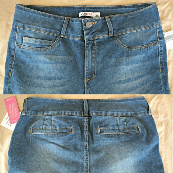 👖🌹 Bootylifter bootcut jeans in Night Blue. - Picture 3 of 4