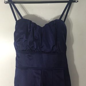Navy Blue Formal Dress