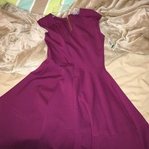 Dark purple Bar III dress