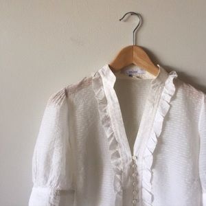 Zara silk blouse