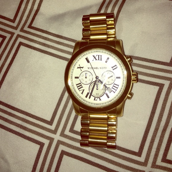 Michael kors gold-tone watch main image 3