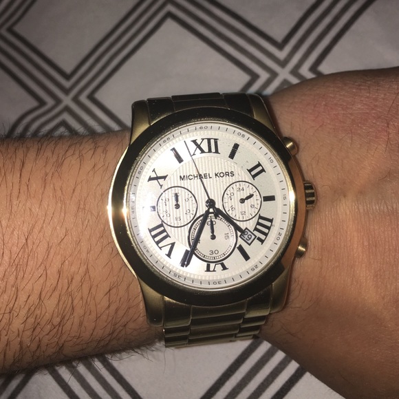 Michael kors gold-tone watch