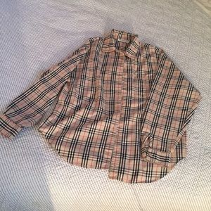 Authentic vintage burberry top