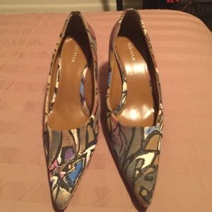 Go Max brown pointy toe shoes