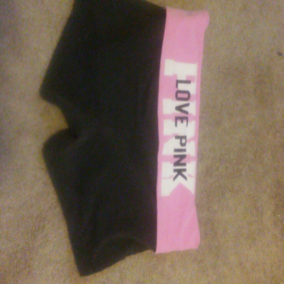 Love pink shorts