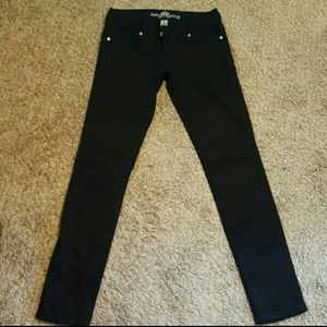 Black skinny jeans