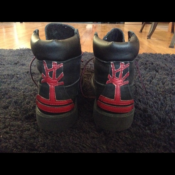 AWESOME BLACK  TIMBERLAND BOOTS!!! - Picture 2 of 4