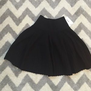 Opening ceremony vertical stripe skirt