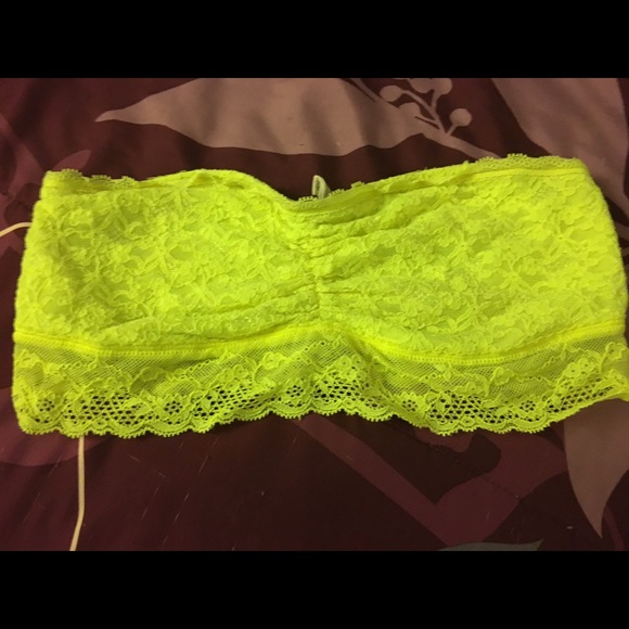 Neon Yellow Aerie Bandeau - Picture 1 of 3