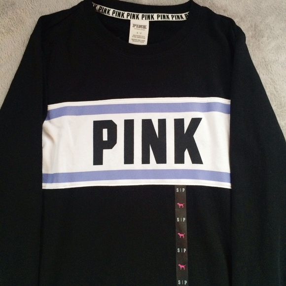 PINK Victoria's Secret Sweaters - PINK High-Low Crew