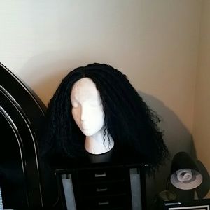 Synthetic Straw Set Lacefront Wig👒💄