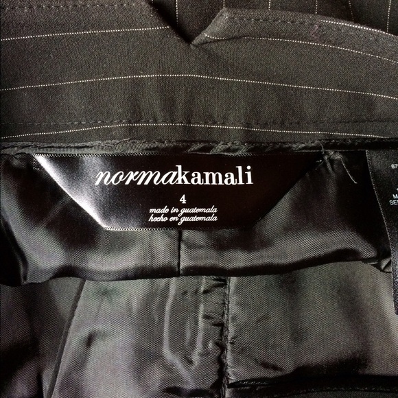 Norma Kamali Pinstripe Pencil Skirt - Picture 3 of 3