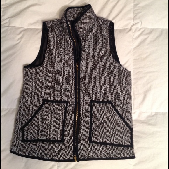 Herringbone Quilted Vest NWOT!!!