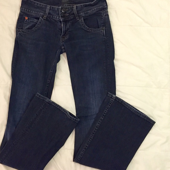 Hudson Dark Blue Denim Jeans 25