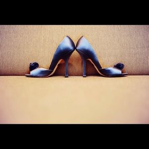 PRICE CUT Badgley Mischka heels BLUE 💙wedding