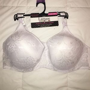 NWT Lamaze White Nursing Bra