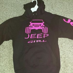 Jeep Girl Hooded Sweatshirt