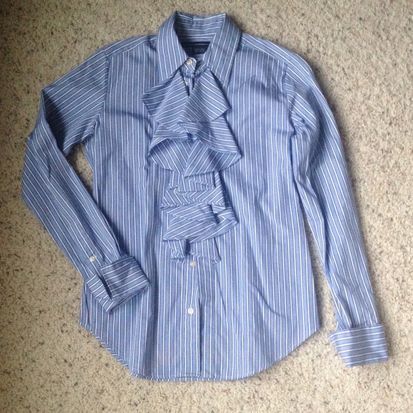 Adorable Dress Shirt with Ruffles
