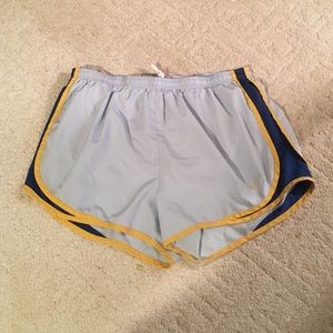 Nike Dry Fit Shorts - light/dark blue and yellow