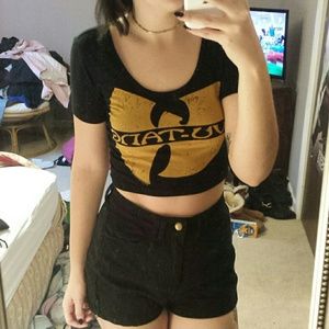 Wu tang crop top