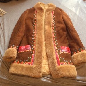 Vintage shearling jacket