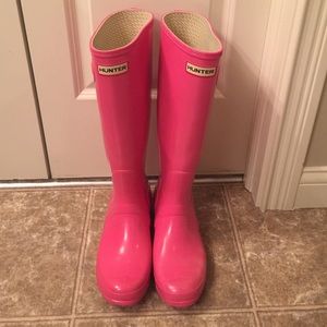Hunter 'Original High Gloss' tall boot
