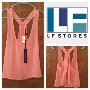 LF Stores Kiwi Tucker Open Back Top