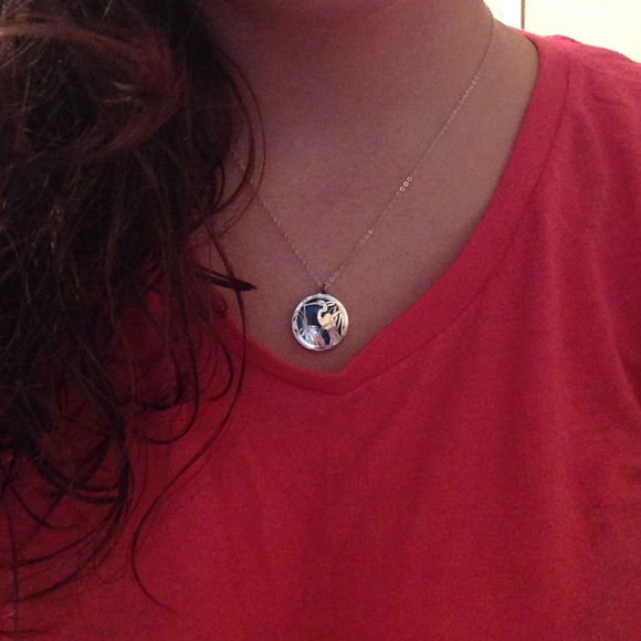 Heron necklace